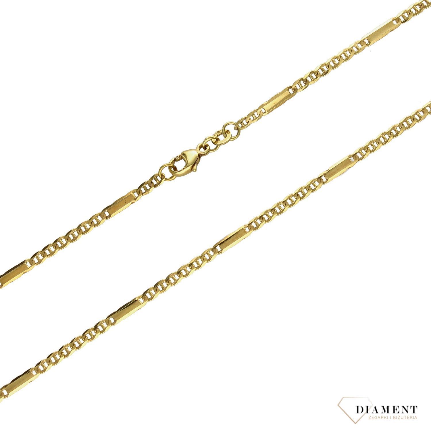 Złoty łańcuszek 333 gucci z blaszką 2,5 mm DIA-LAN-1440-333 2,5mm (2).jpg